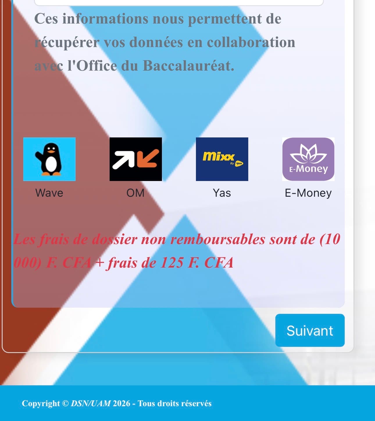 Aidez-moi à m’inscrire au concours de l’UAM